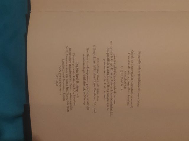 Libro La Catedral del Mar - Idelfonso Falcones