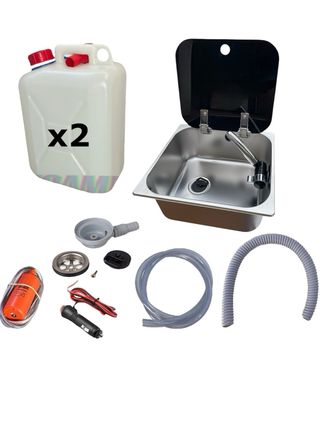 Fregadero lavabo camper + instalación