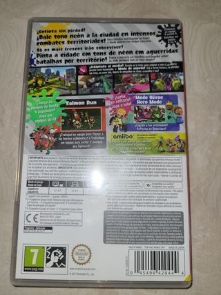 VIDEO JUEGO SPLATOON 2 NINTENDO SWITCH