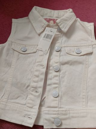 Chaleco vaquero sin estrenar