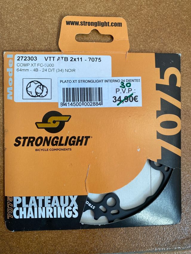 Plato Stronglight XT 24 dientes NUEVO