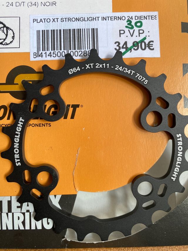 Plato Stronglight XT 24 dientes NUEVO