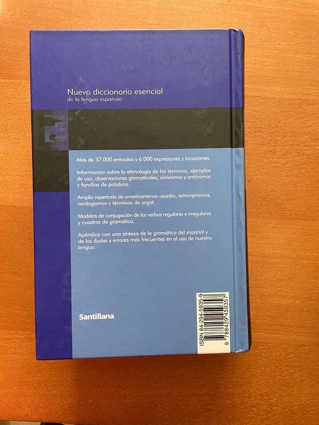 Diccionario esencial Santillana nuevo