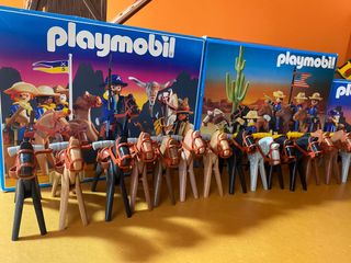 Playmobil Caballos montura manta