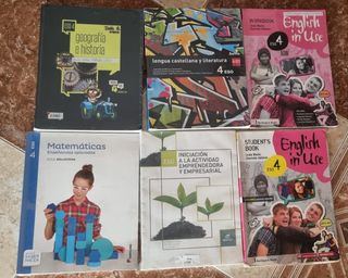 Libros de 4° eso