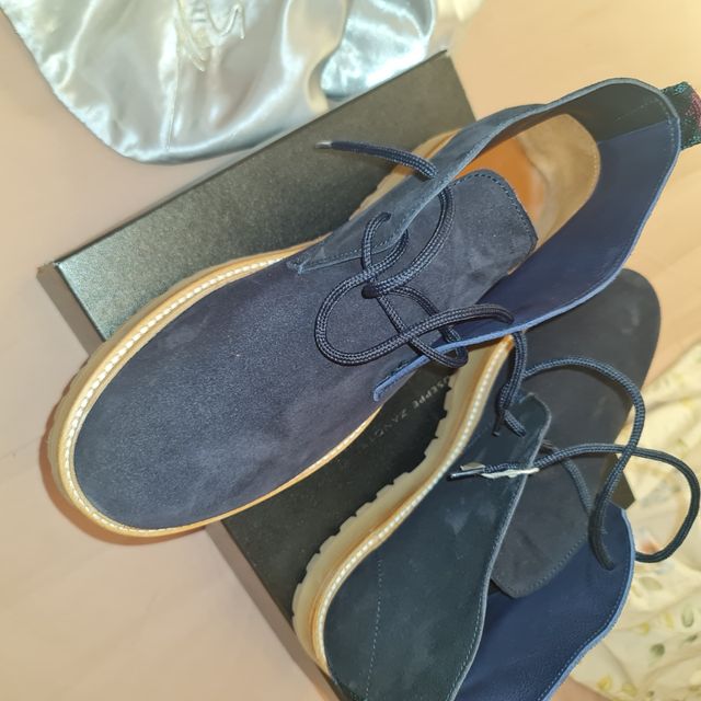 Missoni navy ankle boots