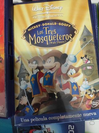 lote 4 películas Disney