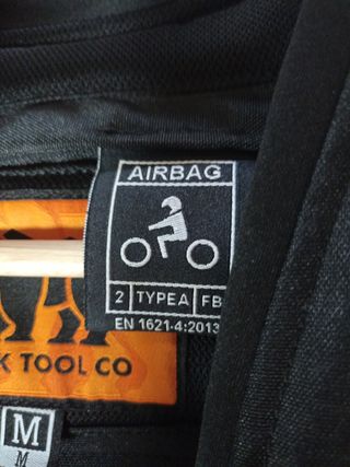 chaleco airbag touring trail negro T.M / T.L