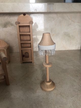 Conjunto sala estar casita de muñecas