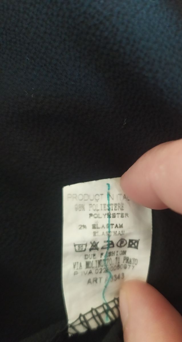 Vestito a pantaloncino nero