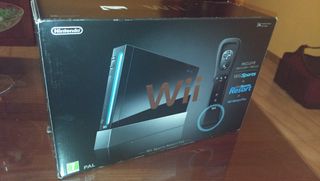 wii edición negra sin mando