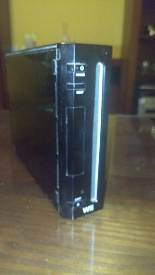 wii edición negra sin mando