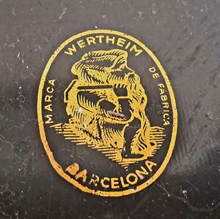 Máquina de coser Wertheim antigua