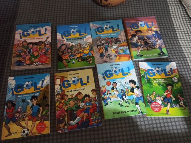Libros de lectura infantil serie Gol