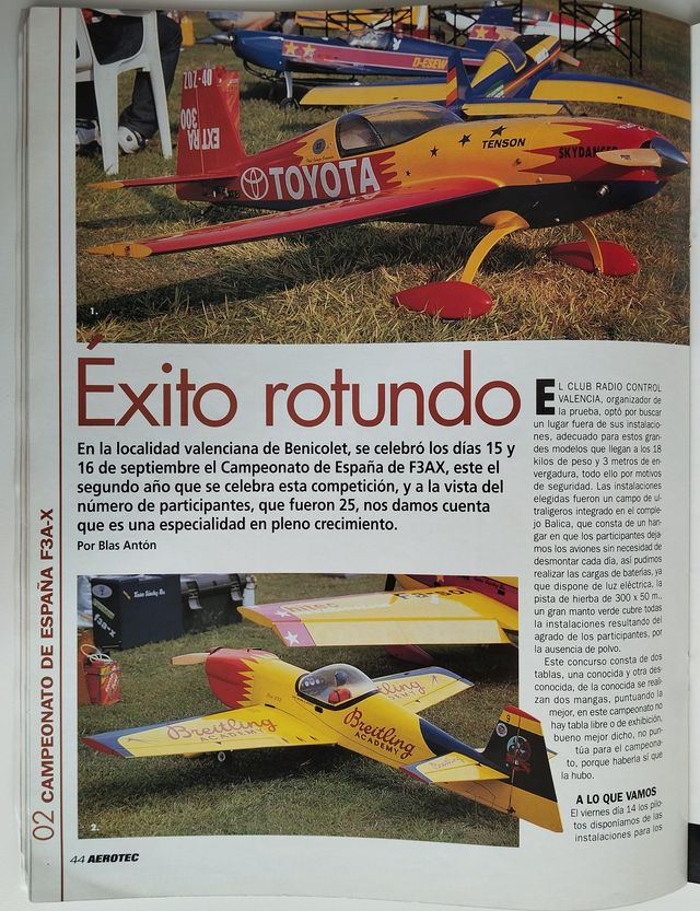 Aeromodelismo I Concentración PIPER CUB  de España