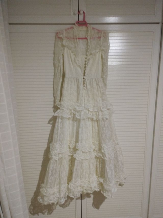 Traje de novia años 80