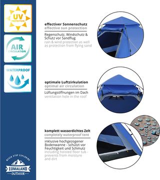 #21 NUEVO!! Tienda de campaña Abovedada Light Pop