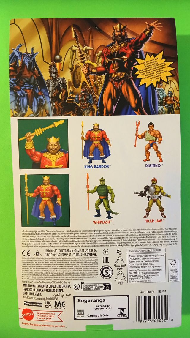 KING RANDOR NUEVO MOTU ORIGINS MASTERS DEL UNIVERS