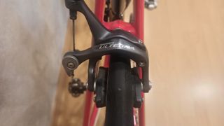 Bicicleta de carretera de carbono