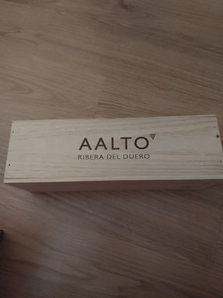 Caja madera vino AALTO