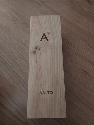 Caja madera vino AALTO