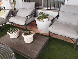 Conjunto  terraza.
