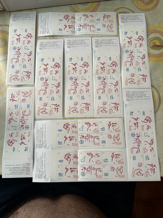 Sellos años desde 1920 hasta la actualidad