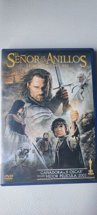 DVD el señor de los anillos el retorno del rey