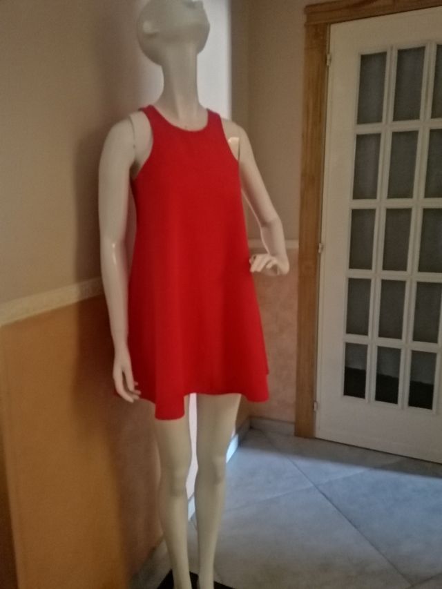 abito corto molto fresco zara