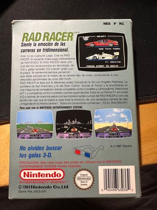 Rad Racer NES
