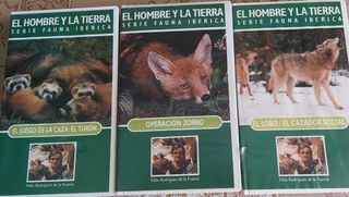 Colección vhs del hombre y la tierra