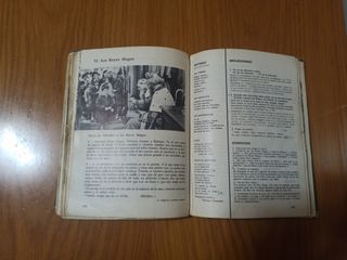 libro de texto antiguo