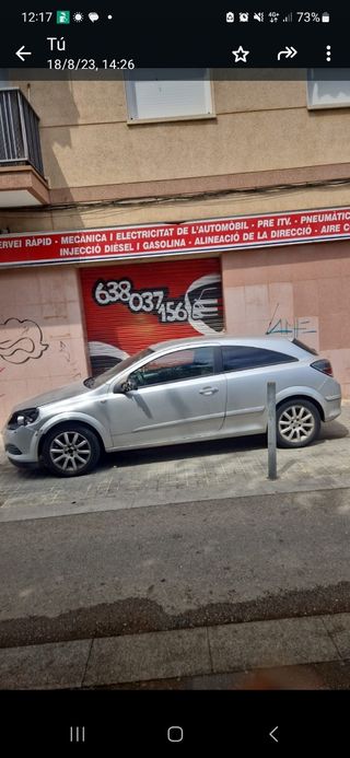 Opel Astra 2005 Pegatina b bien de motor