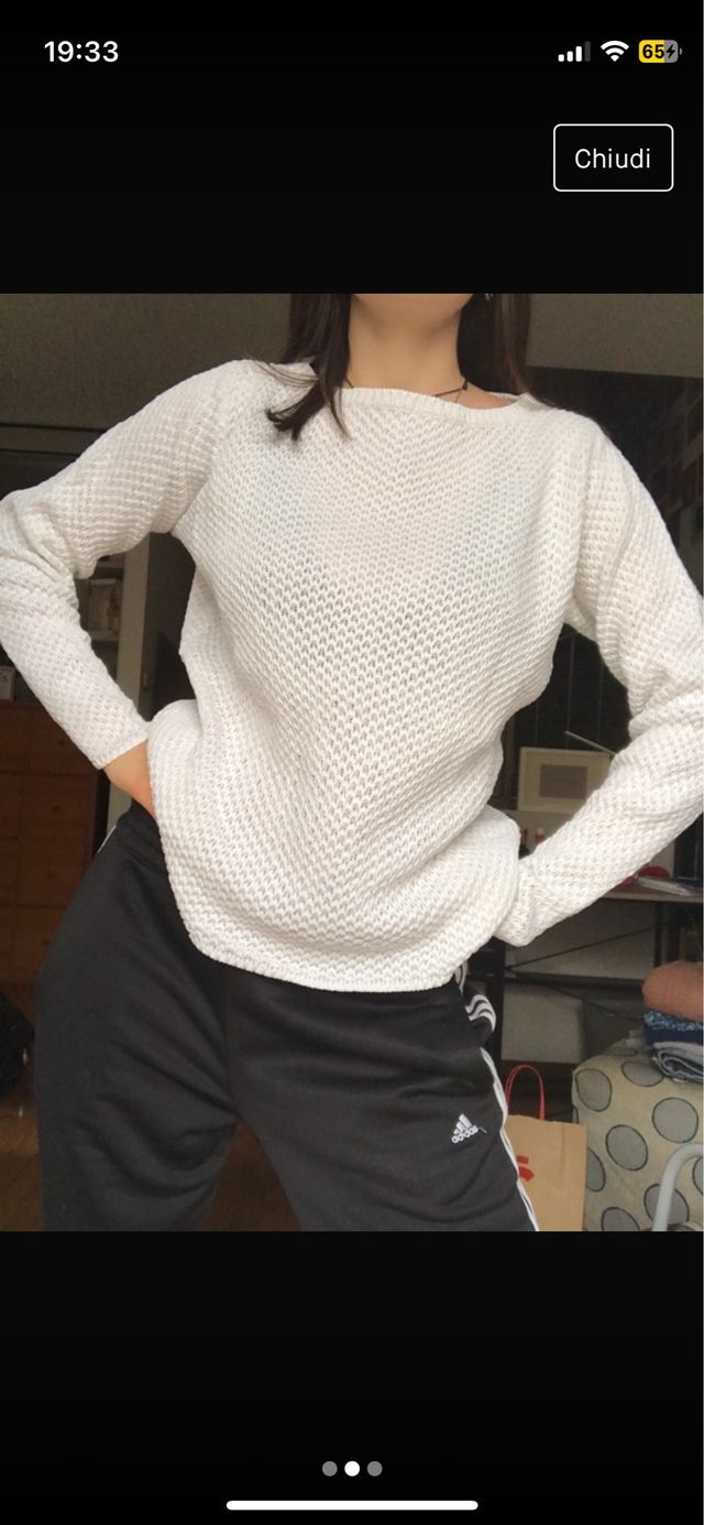 Maglione bianco