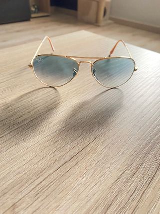 Ray Ban aviator cristal azul