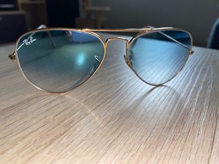 Ray Ban aviator cristal azul