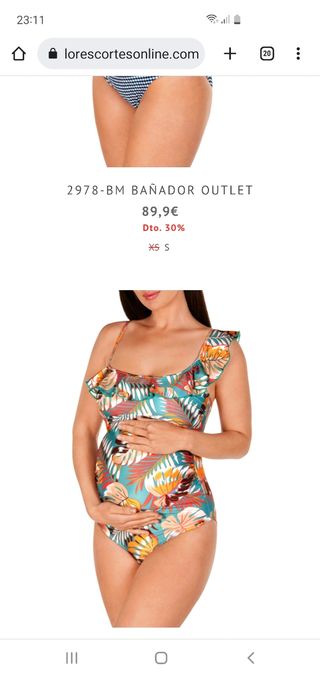 DOLORES CORTES  Bañador dePremama