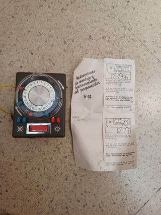 Programador de radiador eléctrico.
