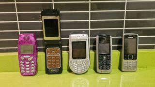 Colección de móviles antiguos