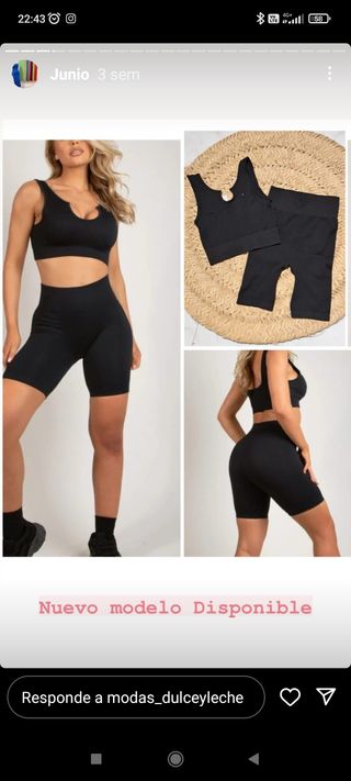 Conjunto Top y Malla