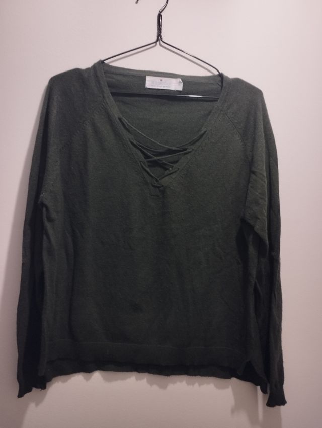 Jersey verde botella