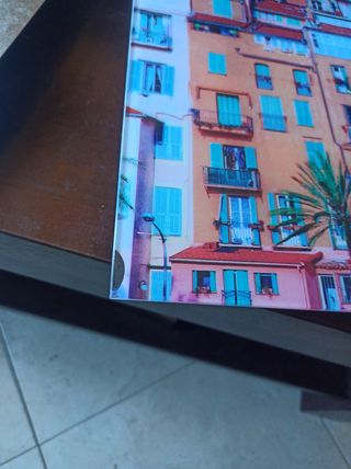 liquidación 2 cuadros lámina cristal