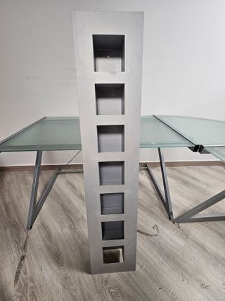 Mesa de cristal oficina super gigante