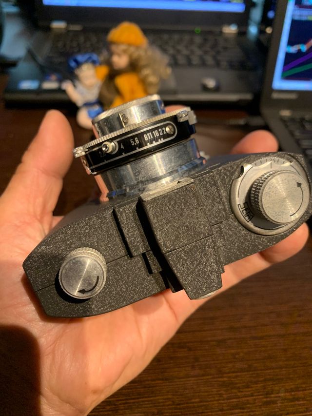 Sem Cámara antigua francesa OREC SOM 45mm 2.8