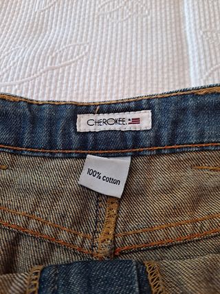 Falda vaquera mujer marca Cherokee