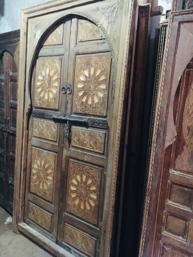 Puertas artesanales marrakech