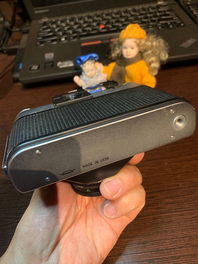 Cámara Revueflex E DSLR 50mm 3.5 Lente