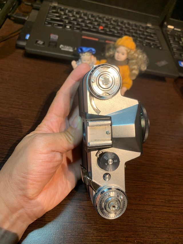 Cámara Revueflex E DSLR 50mm 3.5 Lente