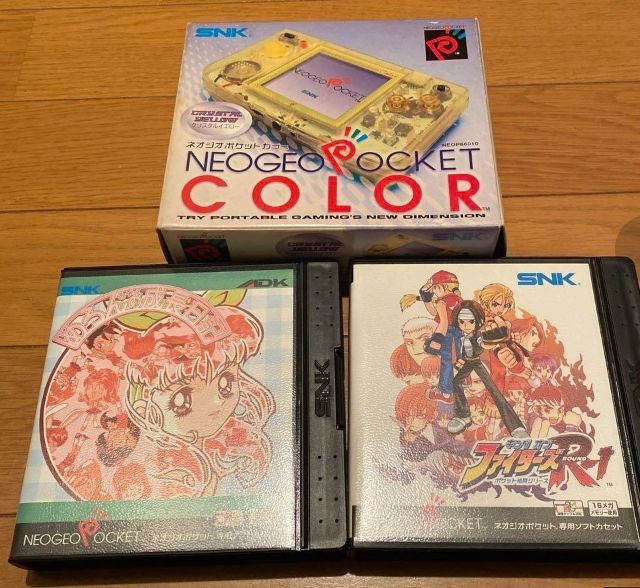 Neo Geo Pocket Color + 2 juegos