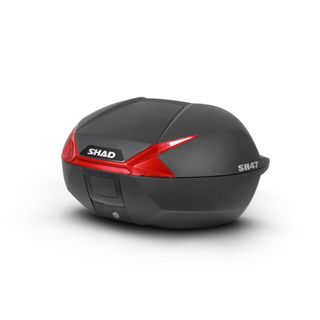 BAUL SHAD MOTO SH47 ROJO NUEVO OFERTON LIQUIDACION